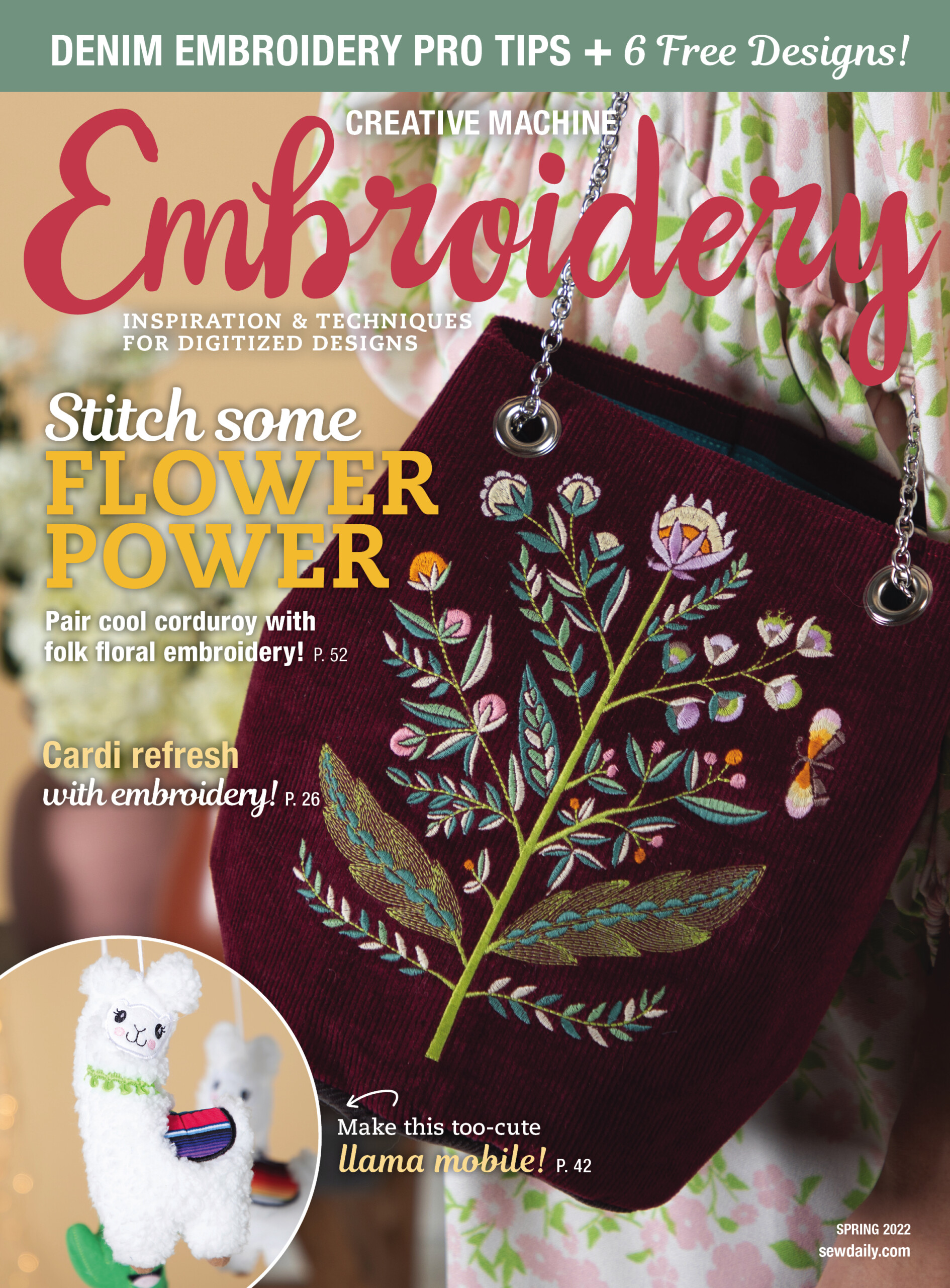 CME Boho Rose Embroidery Collection Download - Sew Daily